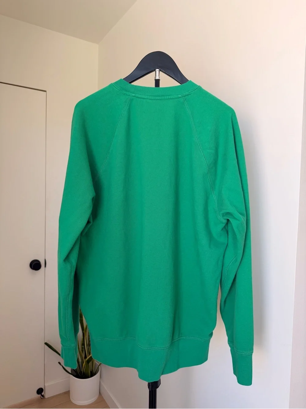 J. Crew French Terry Crew Sweatshirt and Shorts Matching Set